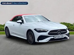 White Used 2024 Mercedes CLE300 AMG Line Premium Cabriolet | £51,099