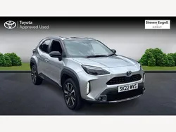 Silver Used 2022 Toyota Yaris Hybrid Edition Hatchback | £22,608