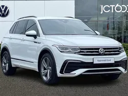 White Used 2023 VW Tiguan R-line Edition SUV | £28,341 (Fair price)