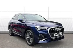 Blue Used 2022 Audi Q3 S-Line SUV | £24,064 (Good price)