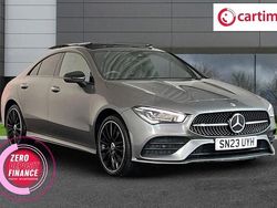 Grey Used 2023 Mercedes CLA250e AMG line Sedan | £21,299 (Fair price)