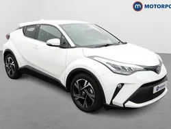White Used 2022 Toyota C-HR Design SUV | £19,299 (Fair price)
