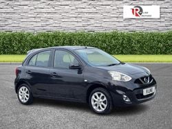 Black Used 2016 Nissan Micra Acenta Hatchback | £4,795 (Fair price)