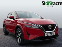 Red Used 2022 Nissan Qashqai N-Connecta SUV | £17,495 (Fair price)