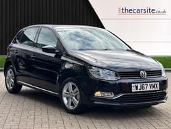 Black Used 2017 VW Polo Edition Hatchback | £9,495 (Fair price)