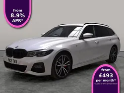 White Used 2021 BMW 320 M Sport Estate | £30,266 (Expensive)