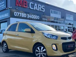 Yellow Used 2017 Kia Picanto 2 Hatchback | £4,390 (Fair price)