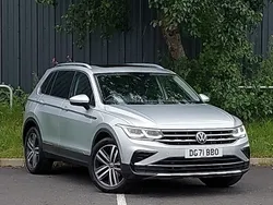 Silver Used 2021 VW Tiguan Elegance SUV | £23,998 (Fair price)