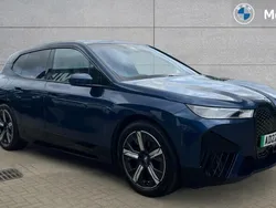 Blue Used 2022 BMW iX M Sport SUV | £36,874 (Fair price)
