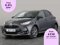 Grey Used 2022 Toyota Yaris Hybrid Hatchback | £16,927 (Fair price)