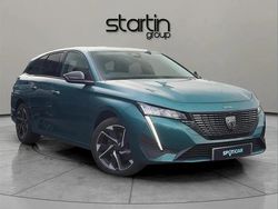 Blue Used 2022 Peugeot 308 SW Allure Premium Estate | £15,250 (Fair price)
