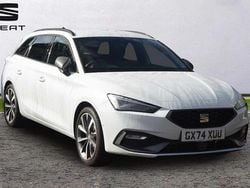 White Used 2024 Seat Leon FR Sport Estate | £23,690 (Expensive)