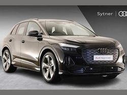 Black New 2025 Audi Q4 e-tron Black Edition SUV | £44,250 (A bit pricey)