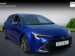 Blue Used 2023 Toyota Corolla Design Hatchback | £21,624 (A bit pricey)