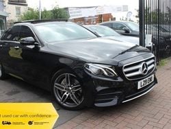 Black Used 2018 Mercedes E220 AMG line Sedan | £17,495 (Fair price)