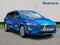Blue Used 2021 Ford Focus Titanium X Estate | £15,499 (Fair price)