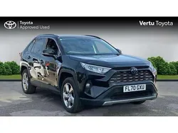 Black Used 2020 Toyota RAV4 Hybrid Design SUV | £18,845 (Fair price)