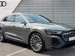 Grey Used 2024 Audi Q8 e-tron S-Line SUV | £44,099 (A bit pricey)