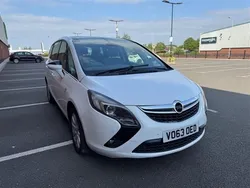 White Used 2013 Vauxhall Zafira Tourer MPV | £2,400 (Super price)
