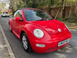 Red Used 2003 VW Beetle Cabriolet | £950 (Super price)