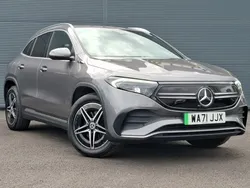 Grey Used 2021 Mercedes EQA350 AMG line SUV | £21,798 (Fair price)