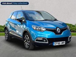 Blue/black Used 2016 Renault Captur Dynamique SUV | £7,509 (Fair price)