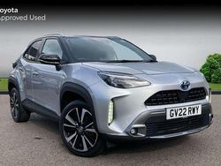 Silver Used 2022 Toyota Yaris Cross Edition SUV | £24,348 (A bit pricey)