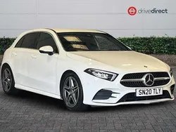 White Used 2020 Mercedes A200 Executive Hatchback | £17,110 (Fair price)
