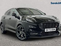 Agate black (premium paint) Used 2023 Ford Puma Gen-E ST Hatchback | £21,227 (Fair price)