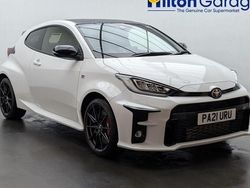White Used 2021 Toyota Yaris Hatchback | £27,100 (Fair price)