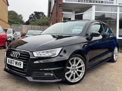 Black Used 2017 Audi A1 S-Line Hatchback | £10,395 (Fair price)