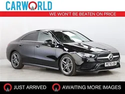 Black Used 2020 Mercedes CLA180 AMG line Sedan | £19,969 (Good price)