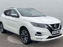 Storm white Used 2020 Nissan Qashqai Tekna+ SUV | £16,928 (Fair price)