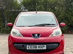 Red Used 2008 Peugeot 107 Hatchback | £2,290 (A bit pricey)