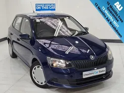 Blue Used 2015 Skoda Fabia Hatchback | £3,295 (Expensive)
