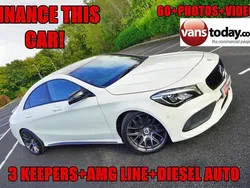 White Used 2016 Mercedes CLA200 AMG line Sedan | £11,490 (Fair price)