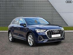 Blue Used 2021 Audi Q3 S-Line SUV | £23,595 (Fair price)