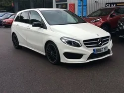 White Used 2017 Mercedes B180 AMG line MPV | £12,499 (A bit pricey)