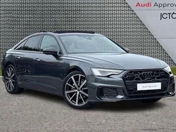 Grey Used 2024 Audi A6 Black Edition Sedan | £39,995 (Expensive)