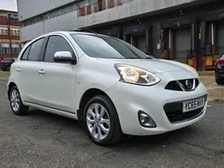 White Used 2015 Nissan Micra Acenta Hatchback | £3,795 (Fair price)