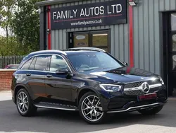 Black Used 2020 Mercedes GLC300 AMG Line Premium Estate | £31,800 (Fair price)