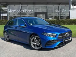 Blue Used 2024 Mercedes A200 Executive Hatchback | £26,796 (A bit pricey)