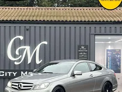 Silver Used 2015 Mercedes C250 Sport Edition Coupe | £8,190