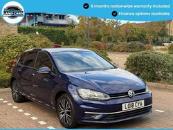 Blue Used 2018 VW Golf VII SE Hatchback | £9,990 (Fair price)
