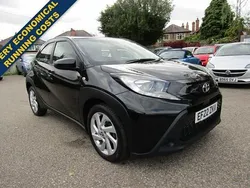 Black Used 2022 Toyota Aygo PURE Hatchback | £11,850 (Fair price)
