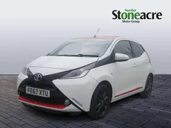 White Used 2017 Toyota Aygo x-press Hatchback | £8,495 (Fair price)