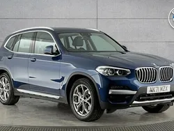 Blue Used 2021 BMW X3 xLine SUV | £28,950 (Fair price)