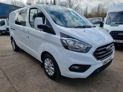 White Used 2022 Ford Transit Custom Limited Van | £15,440 (Fair price)