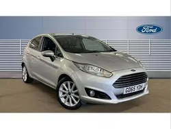 Silver Used 2015 Ford Fiesta Titanium Hatchback | £5,475 (Good price)