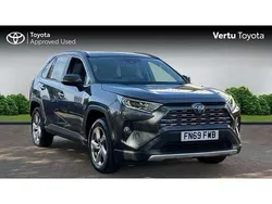 Grey Used 2020 Toyota RAV4 Hybrid SUV | £25,030 (A bit pricey)